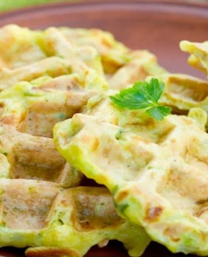 Gaufre au légumes