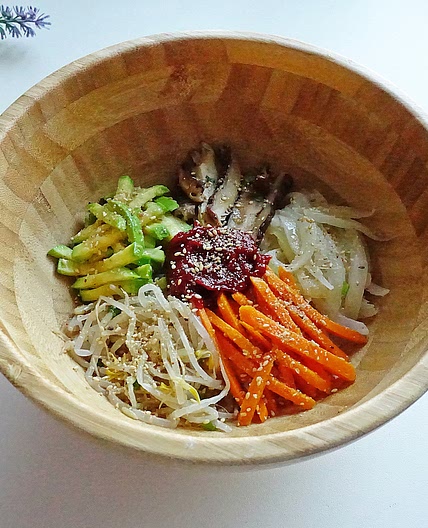 야채비빔밥 만들기 맛있는 나물비빔밥