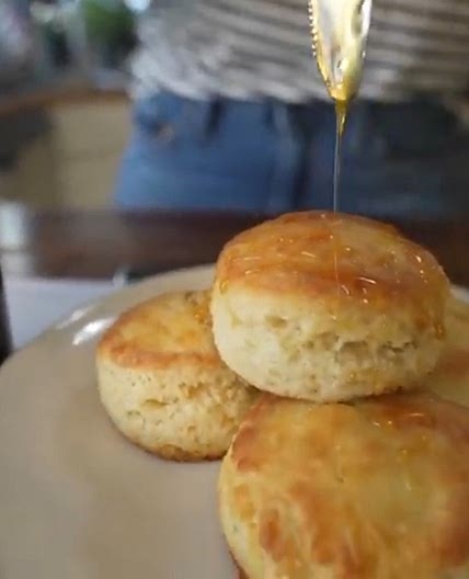 Full buttermilk biscuits