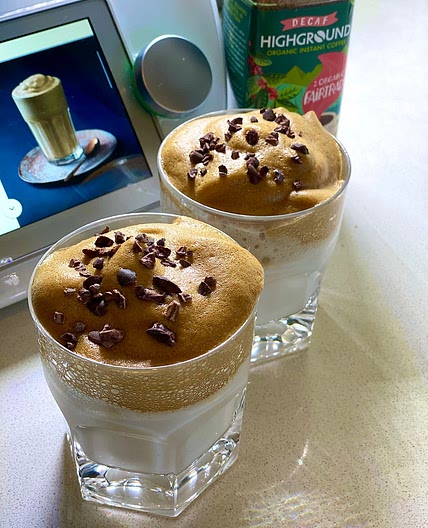 Whipped Coffee ☕ (Dalgona Recipe)