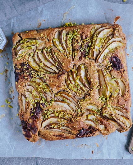 Rezept für einen Vermicelle-Birnen-Kuchen