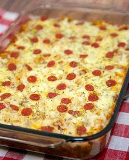 Pizza Pasta Casserole