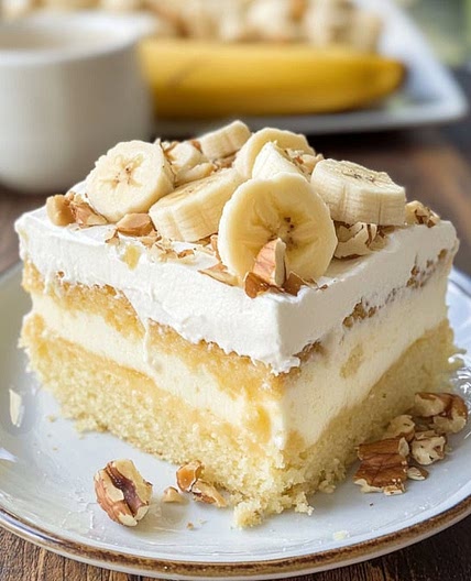 Banana Pudding Cake