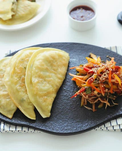 비빔만두 만들기 야채 비빔만두양념장 비빔만두레시피