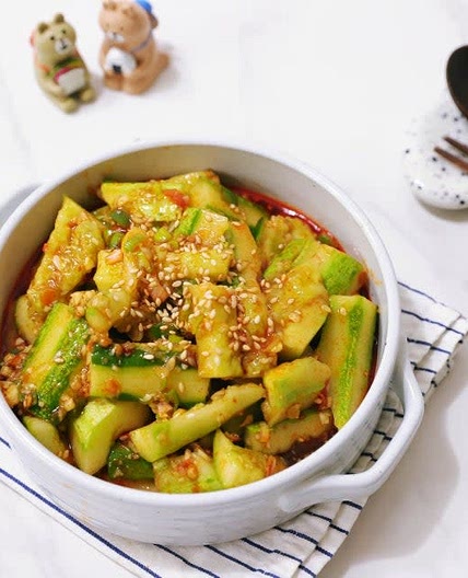 중국식 오이무침 만들기 이연복 중식오이무침 레시피 만드는법 오이탕탕이