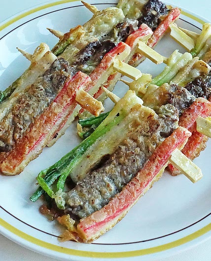 명절음식 빼 놓을 수 없는 산적 꼬치 만들기