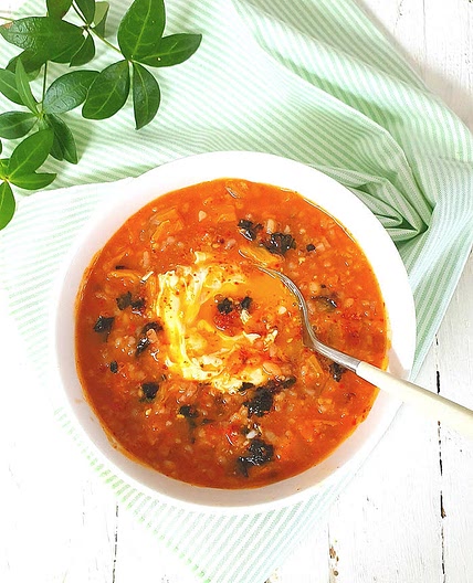 수란김치죽
