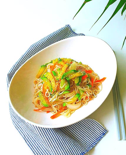 간장비빔국수