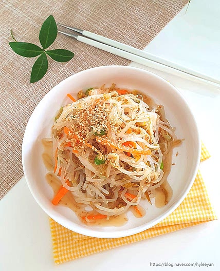 숙주나물무침
