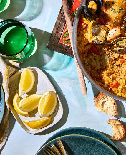 We Gave Martha Stewart’s Paella Recipe Some Cost-Effective Shortcuts