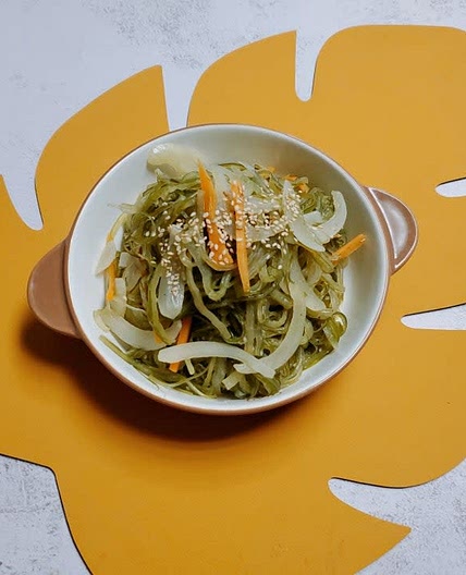 밑반찬 미역줄기볶음