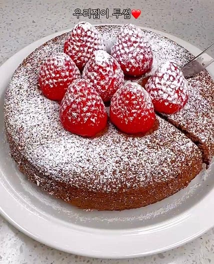 밥솥 초콜릿케이크🍫