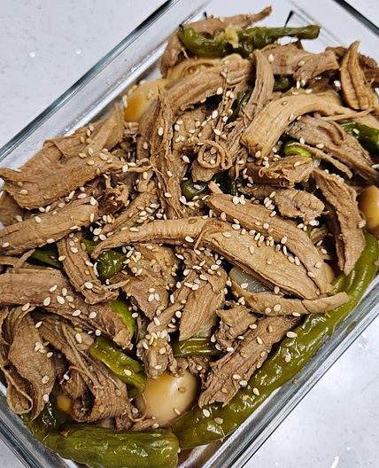 돼지 안심 장조림 만들기