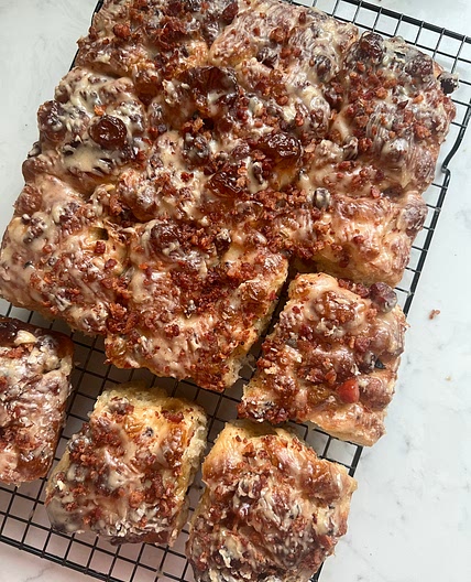 Maple Bacon Donut Focaccia
