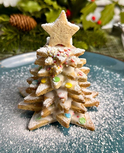 German cookie tree - Mürbeteig Bäumchen 