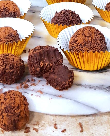 Chocolate Canaballs Truffles