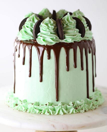 Girl Scout Thin Mint Cake