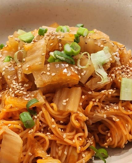 김치 비빔국수 만들기 소면 삶는 시간 양념장 야식메뉴추천