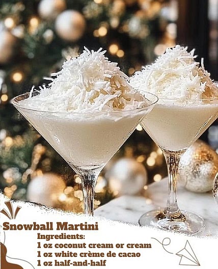 Snowball Martini