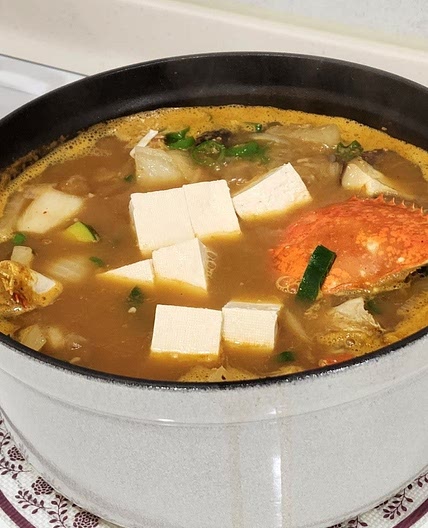 꽃게 된장찌개 만드는 법 다담된장으로 꽃게된장국 레시피