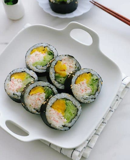 오이김밥 레시피 김밥맛있게싸는법 크래미김밥 간단김밥레시피