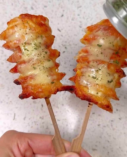 떡국떡 치즈 떡꼬치❤️