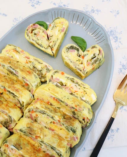 시래기 야채 계란말이 만들기
