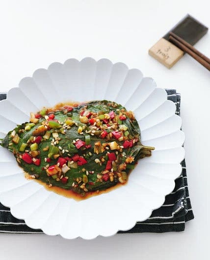 전자레인지 깻잎찜 만드는법 간장깻잎찜 깻잎양념장 간단반찬