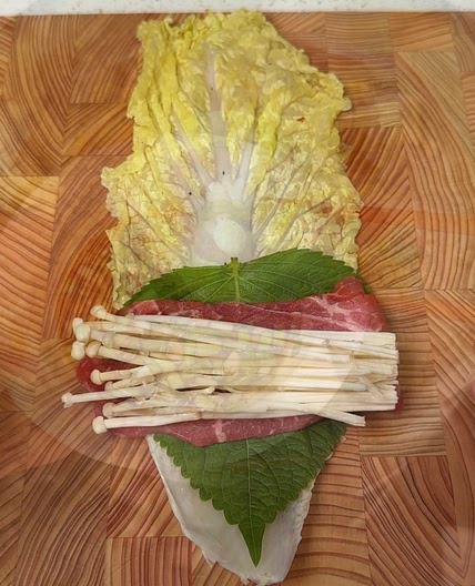 배추말이찜!