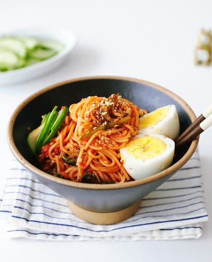 열무비빔국수 김치 비빔국수 레시피 정호영셰프 비빔국수양념장 만드는법