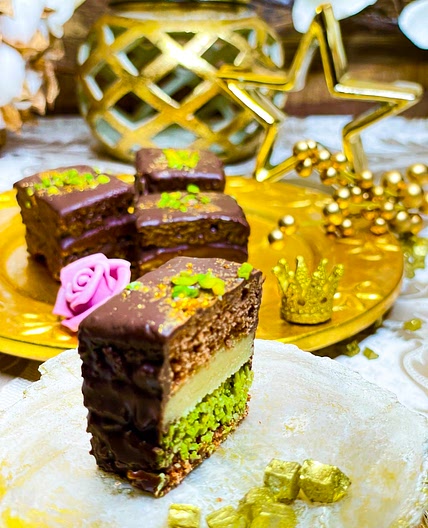 Dubai Schokoladen Dominosteine, das Original nach dem Rezept von "Genussfreundin"
