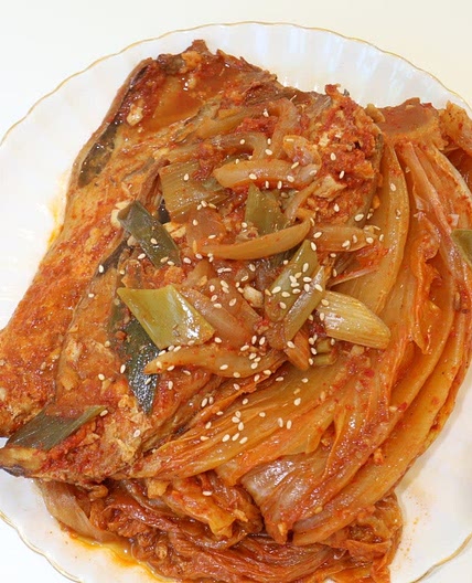 묵은지김치고등어조림 레시피