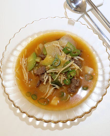 고깃집 된장찌개 끓이기