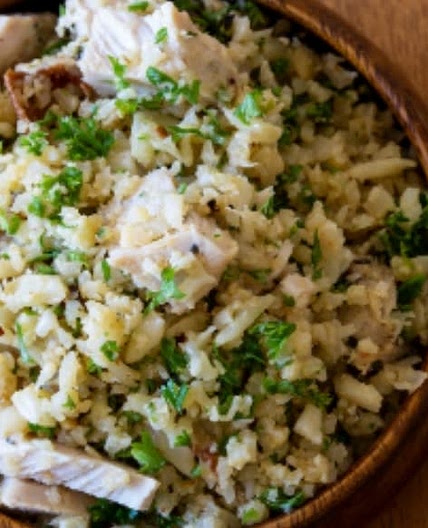 Greek Chicken & Lemon Rice