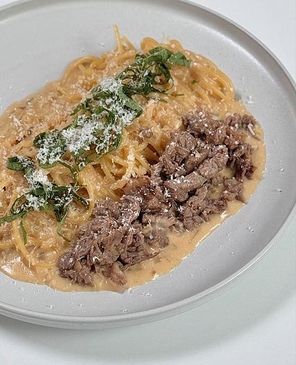 🥣불고기 크림파스타