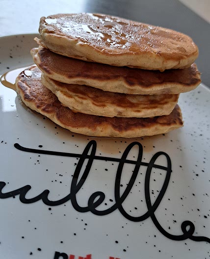 Pancakes mit Apfel