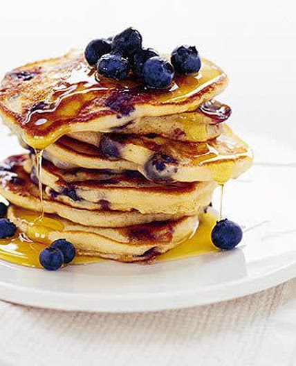 Blueberry pancakes (BLW)