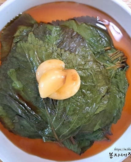 향긋한 깻잎 장아찌 명품 깻잎 장아찌