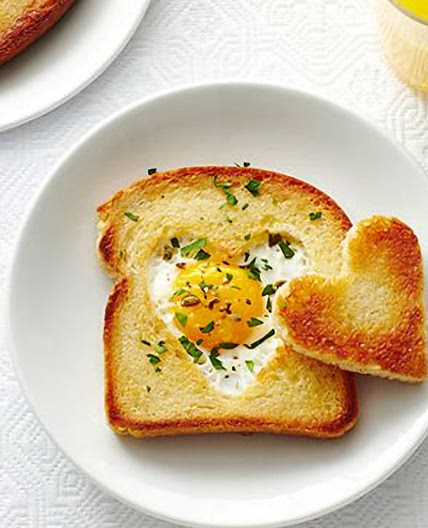 Sunny side toast