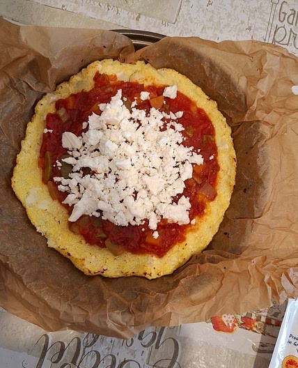Pizza di cavolfiori