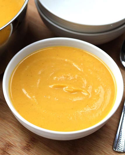 Roasted Acorn Squash Soup