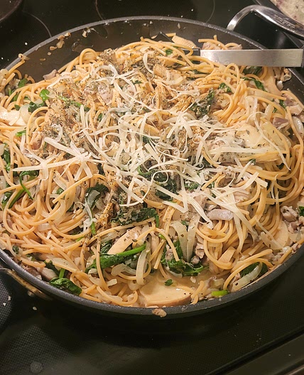 Gourmet Mushroom Linguine