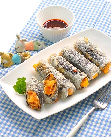 라이스페퍼말이 김치볶음밥