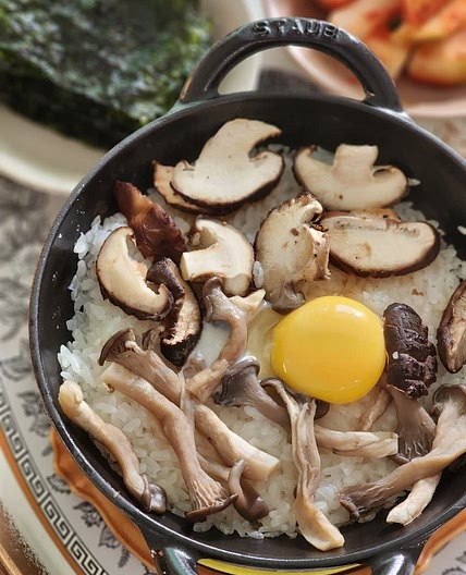버섯솥밥 표고버섯 솥밥 베이비웍 1인분 요리 비건음식