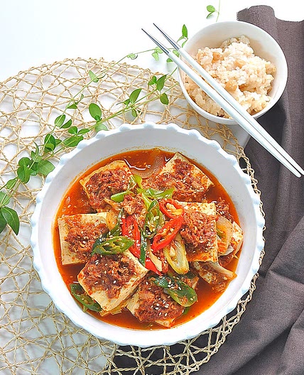 참치두부조림