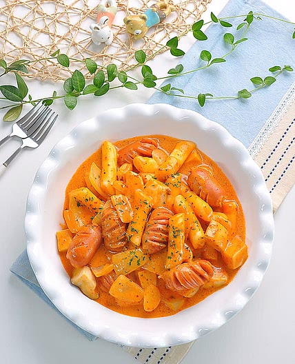 로제떡볶이