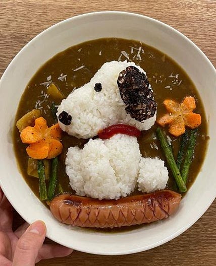 귀엽고 ~ 깜찍하게 ~ 스누피카레🐶