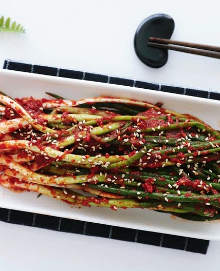 이영자 파김치 레시피 쪽파김치 맛있게 담그는법 파김치양념