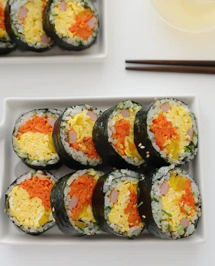 냉이김밥 만드는법 집김밥 맛있게 싸는법 간단김밥레시피 나물김밥 재료