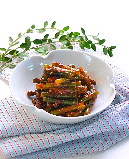 마늘쫑무침